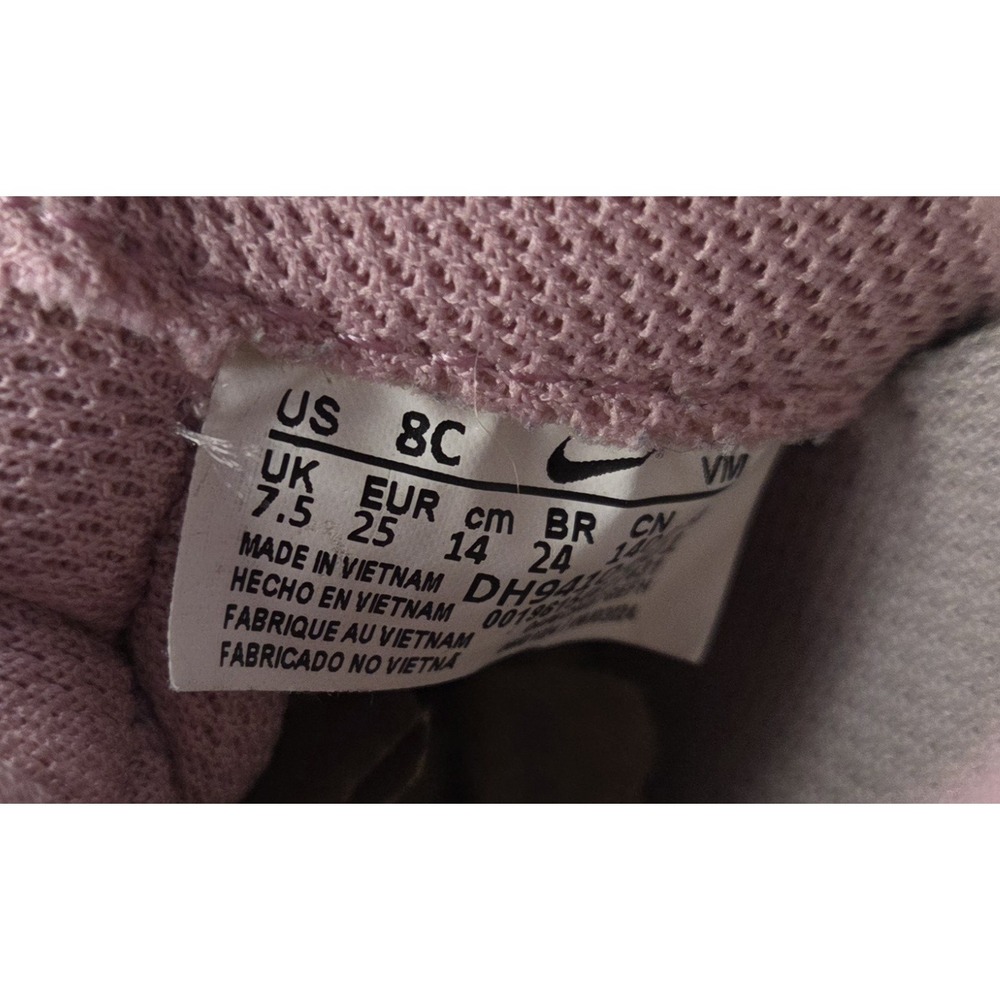 Nike Air Max Toddler Size 8 C DH9410-601 Shoes/Sneakers Pink - Picture 7 of 8